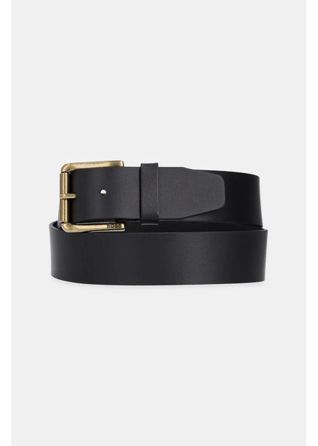 Boss curea de piele barbati culoarea negru
