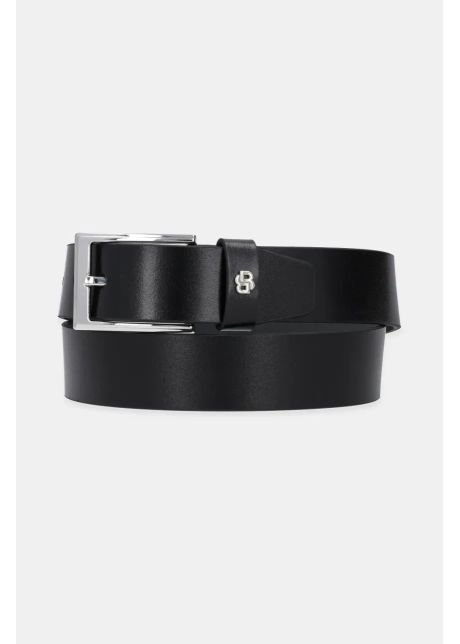 Boss curea de piele barbati culoarea negru 50522778