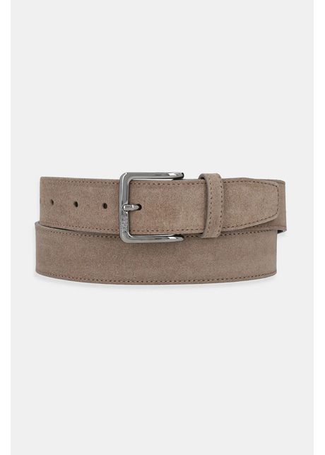 Boss curea de piele culoarea maro 50537177