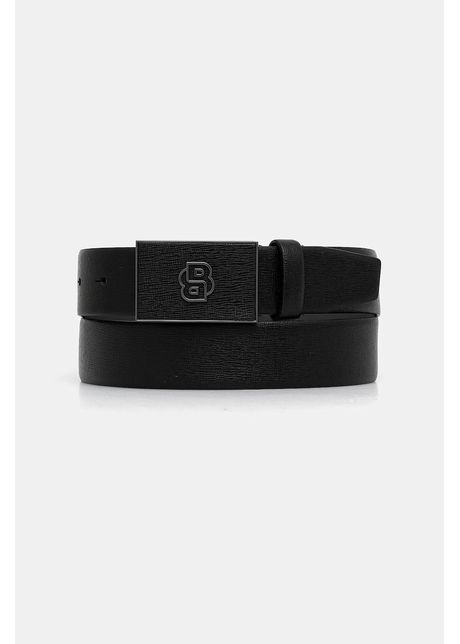 Boss curea de piele culoarea negru 50548350