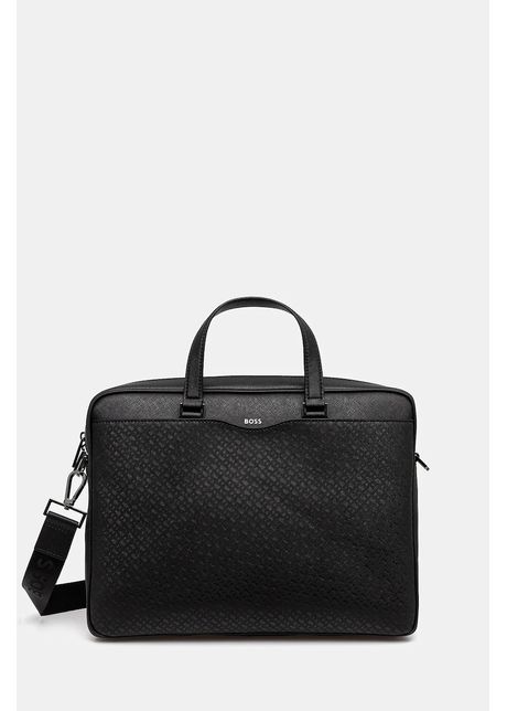 Boss geant de piele culoarea negru 50542235