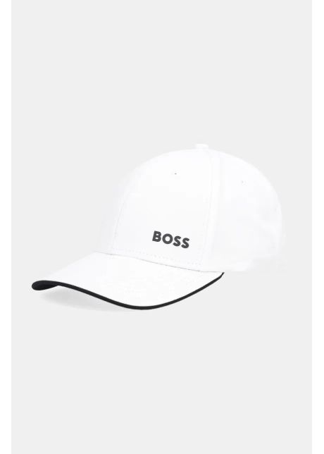 Boss green apc de baseball din bumbac culoarea alb cu imprimeu 50519219