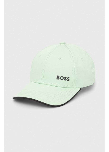 Boss green apc de baseball din bumbac culoarea gri uni 50505834