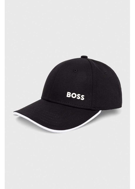Boss green apc de baseball din bumbac culoarea gri uni 50505834