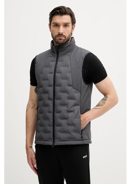 BOSS Green vestă culoarea gri, de iarnă, 50541053