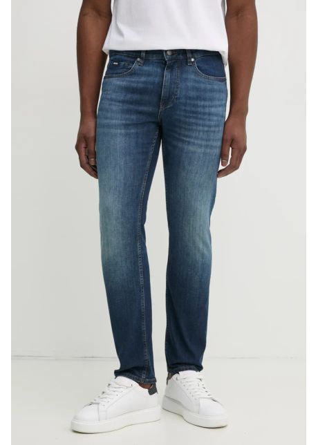 Boss jeansi barbati culoarea albastru marin 50537390