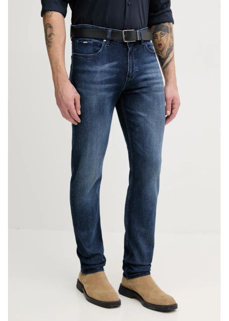 Boss jeansi barbati culoarea albastru marin 50538548