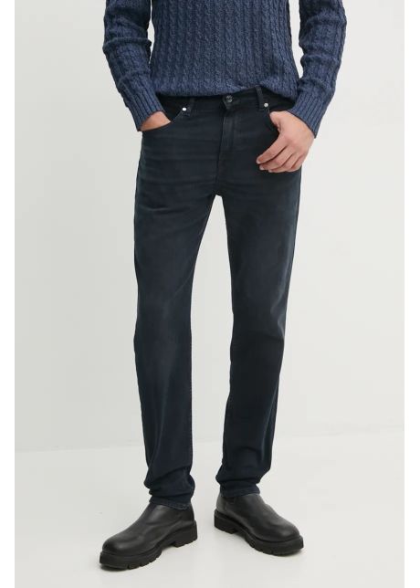 Boss jeansi barbati culoarea negru 50527024