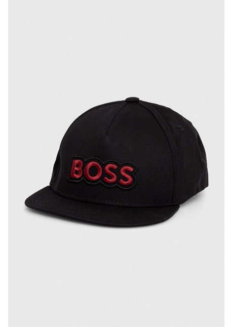 Boss orange apc de baseball din bumbac culoarea negru cu imprimeu 50505534