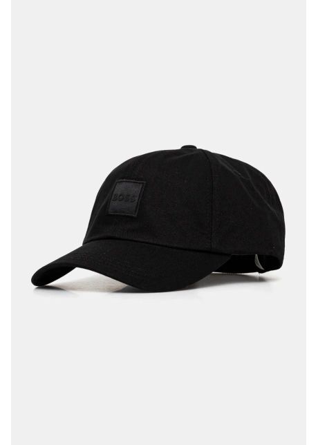 Boss orange apc de baseball din bumbac culoarea negru cu imprimeu 50535555