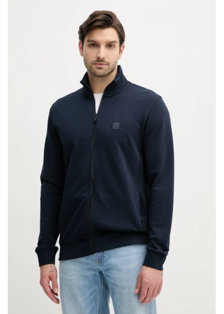 Boss orange hanorac de bumbac barbati culoarea negru neted 50511709