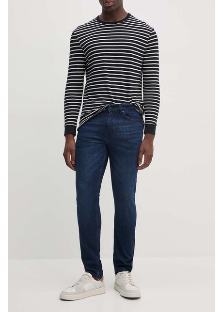 Boss orange jeansi barbati culoarea albastru marin 50524018