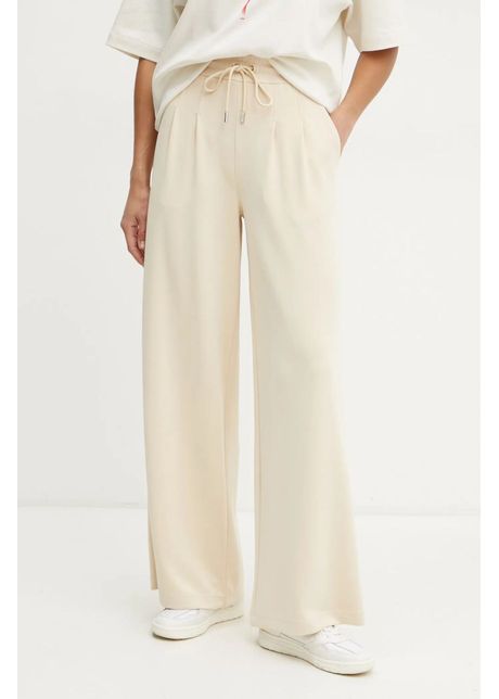 Boss orange pantaloni de trening culoarea bej uni 50531832