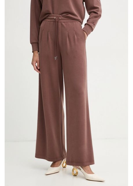 Boss orange pantaloni de trening culoarea portocaliu uni 50531832