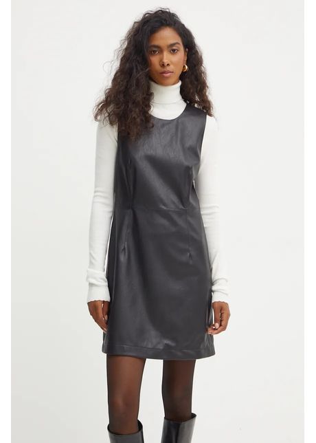 Boss orange rochie culoarea negru mini mulat 50528482