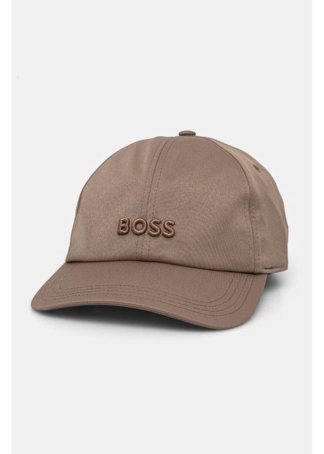 Boss orange sapca culoarea bej neted 50519596