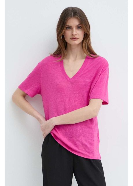 Boss orange tricou de in culoarea violet 50511242