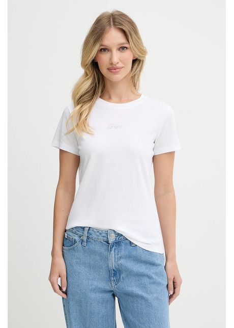 Boss orange tricou din bumbac culoarea alb 50545288