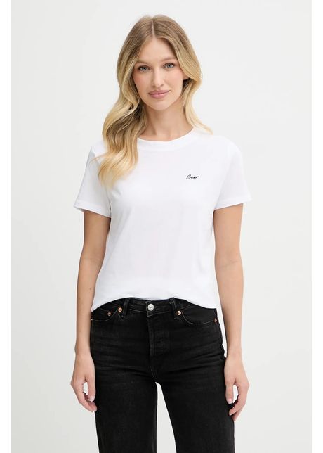 Boss orange tricou din bumbac culoarea alb 50554015
