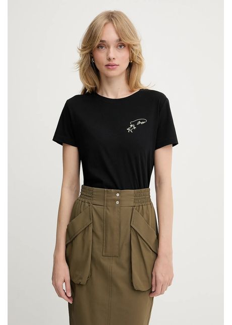 Boss orange tricou din bumbac culoarea negru 50545288