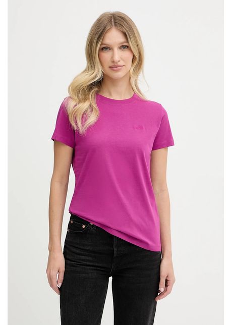 Boss orange tricou din bumbac culoarea violet 50506973