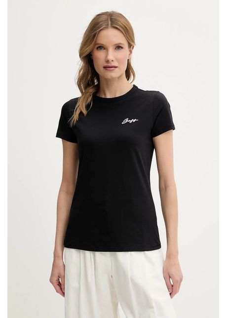 Boss orange tricou din bumbac femei culoarea negru 50541343