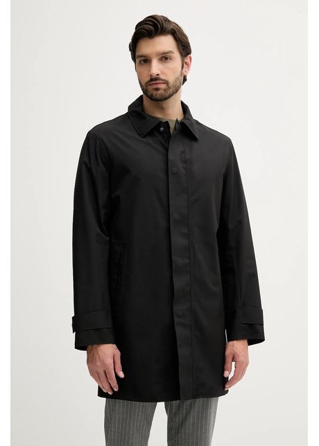 Boss palton culoarea negru de tranzitie 50543262