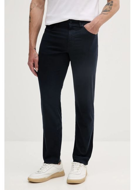 Boss pantaloni barbati culoarea albastru marin drept 50538370