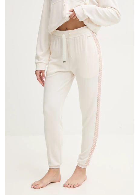 Boss pantaloni de lounge culoarea alb 50535841