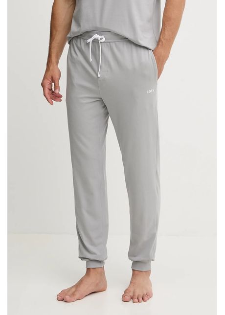 BOSS pantaloni de lounge culoarea gri, uni, 50515305