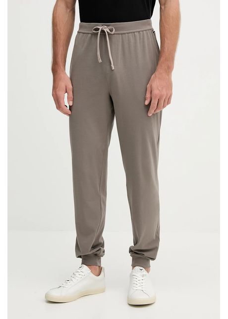 BOSS pantaloni de lounge culoarea gri, uni, 50515305