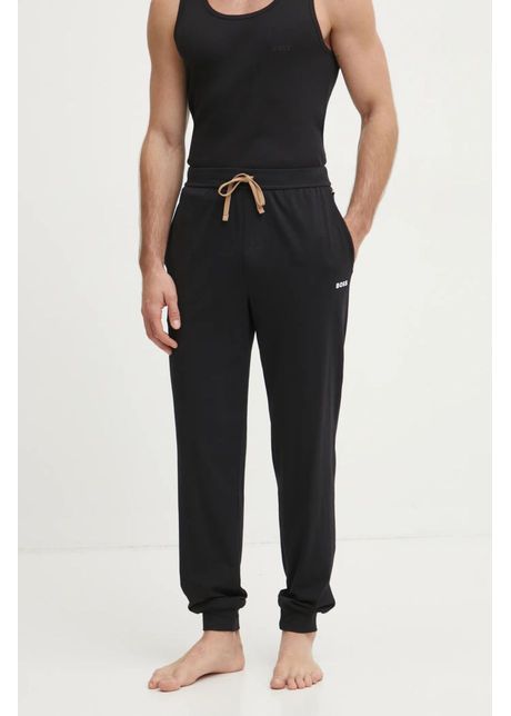 Boss pantaloni de lounge culoarea negru neted 50515305