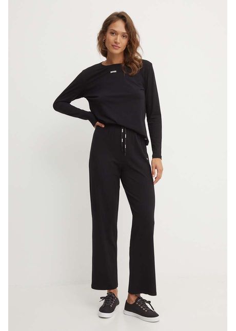 Boss pantaloni de lounge culoarea negru neted 50520148