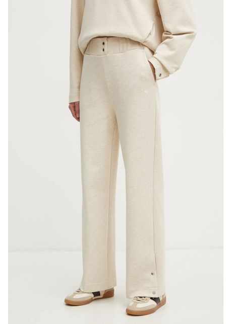 Boss pantaloni de trening culoarea bej melanj 50532017