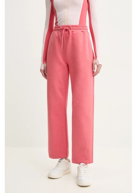 Boss pantaloni de trening femei culoarea roz melanj 50537486