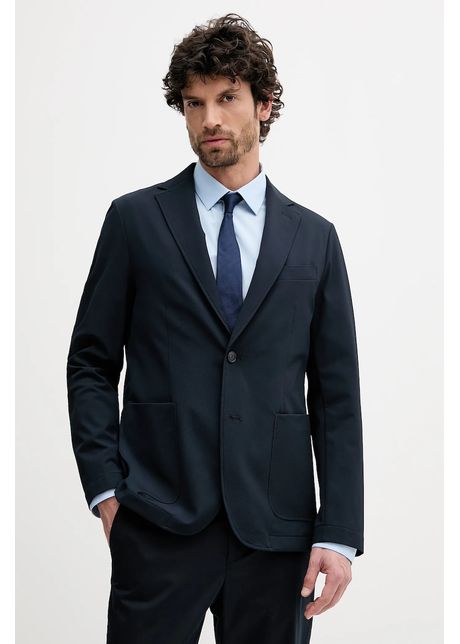 Boss sacou culoarea bleumarin 50543480