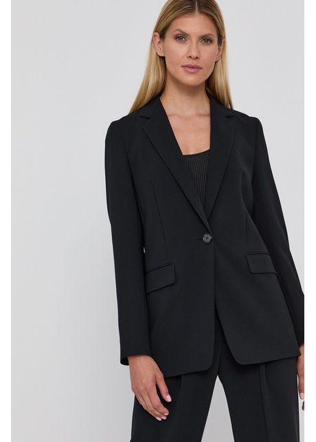 Boss sacou culoarea negru un singur r nd de nasturi material uni 50457442