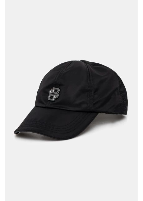 Boss sapca culoarea negru cu imprimeu 50524434