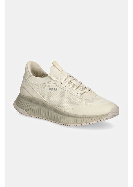 Boss sneakers mono culoarea bej 50523113
