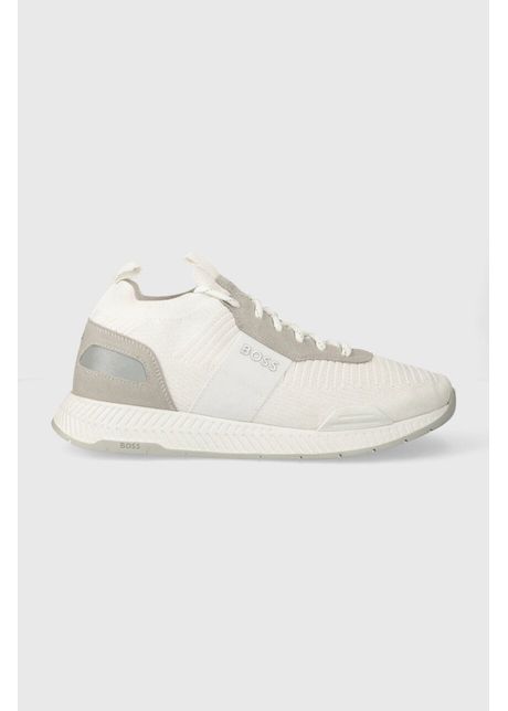 Boss sneakers titanium culoarea alb 50498245