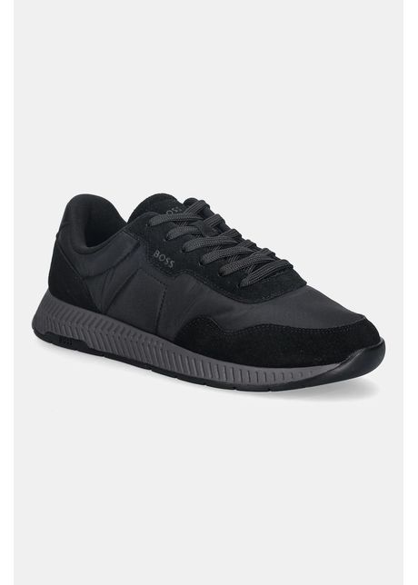 BOSS sneakers Titanium culoarea negru, 50552895