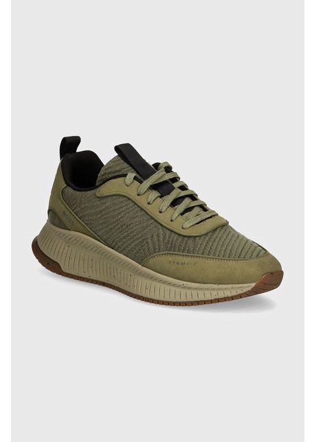 Boss sneakers ttnm evo culoarea verde 50517897