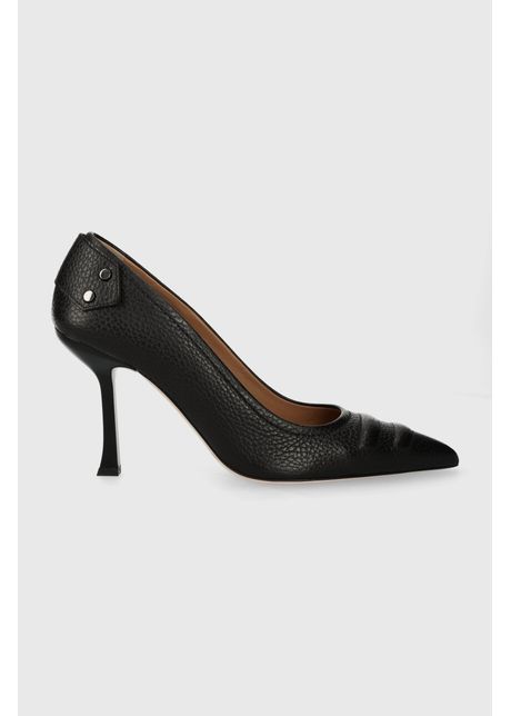 Boss stilettos de piele vivian culoarea negru 50498766