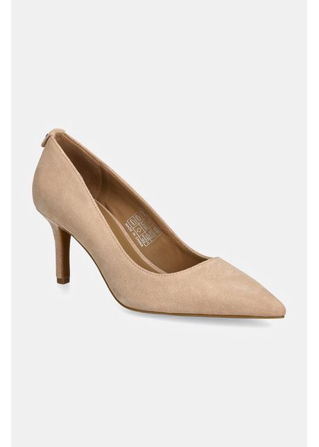 Boss tocuri din piele intoarsa isobel culoarea bej 50518153