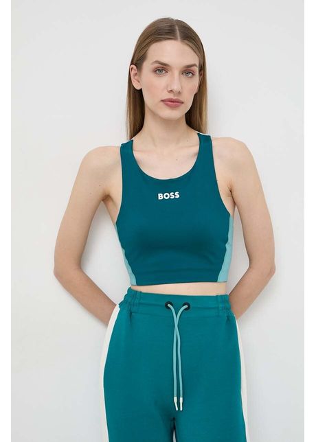 Boss top femei culoarea turcoaz 50517928