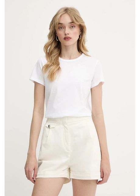Boss tricou din bumbac femei culoarea alb 50537598