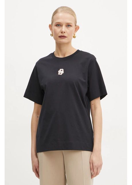 Boss tricou din bumbac femei culoarea bej 50526205