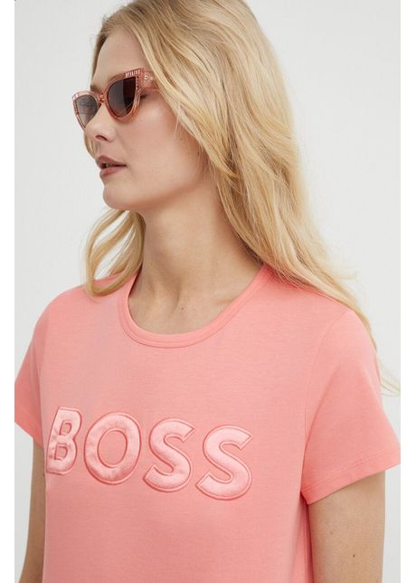 Boss tricou din bumbac femei culoarea violet 50514967