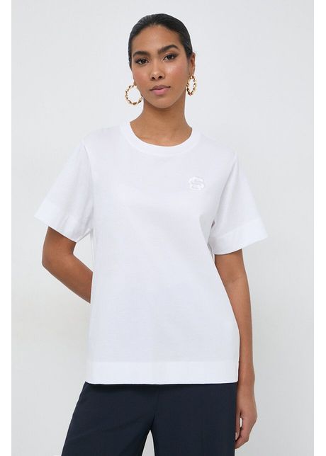 Boss tricou femei culoarea alb 50513755