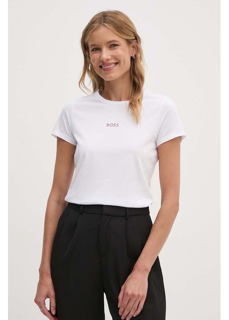 Boss tricou femei culoarea alb 50522945